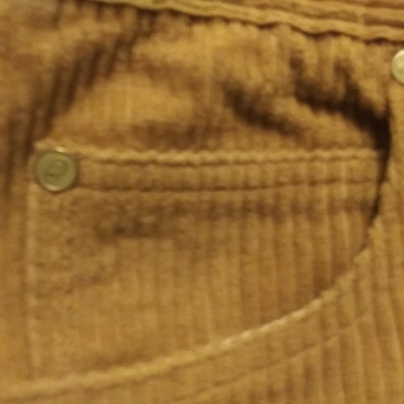MENS courderouy pants old school tan color W 36 - Picture 7 of 7
